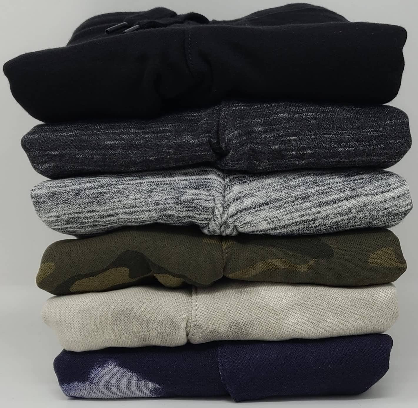 I-Wear Brands 3 Pack Boy's Fleece Jogger Drawstring Sport Shorts: Pack = 3 Shorts / Large