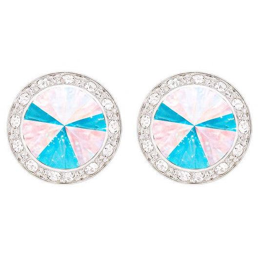 2712C Clip-on Performance Earrings (13mm): AB