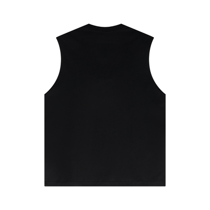 Unisex Summer Lyocell Cooling Paneled Loose Tank Top