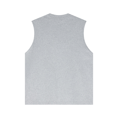 Unisex Summer Lyocell Cooling Paneled Loose Tank Top