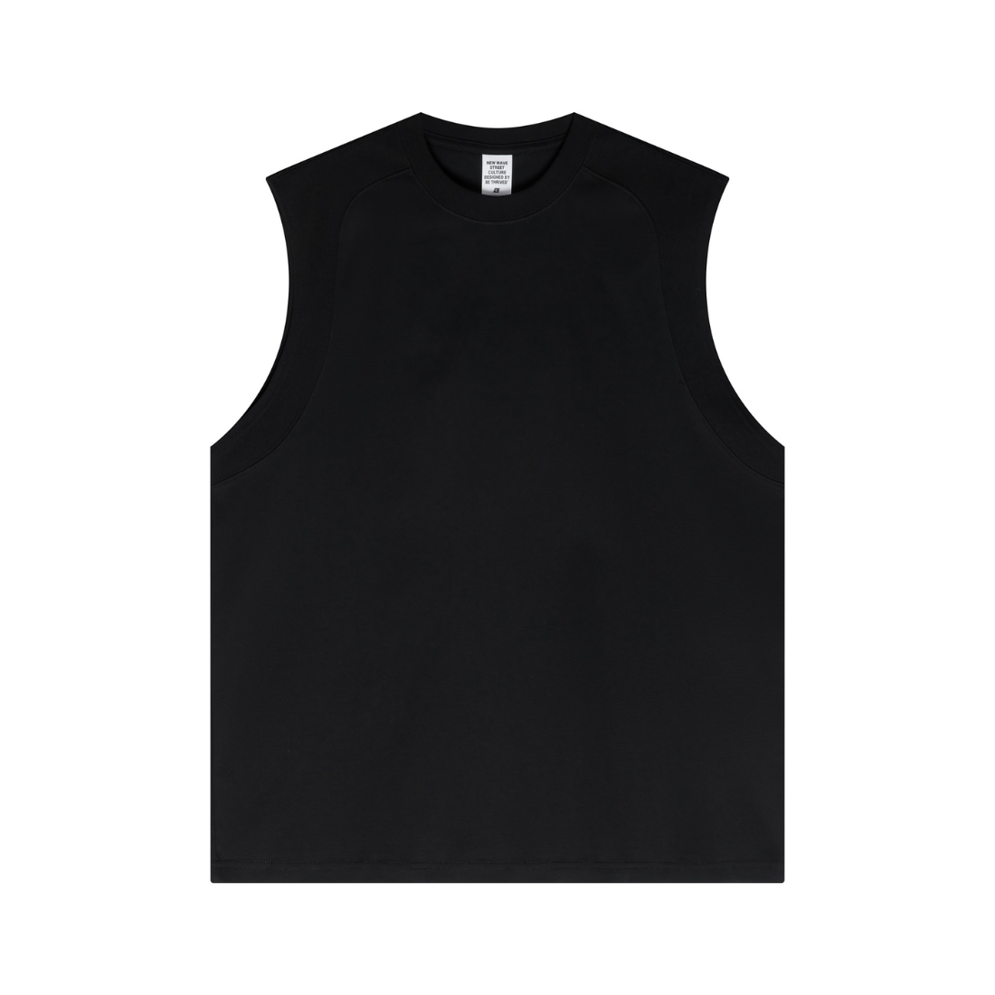 Unisex Summer Lyocell Cooling Paneled Loose Tank Top