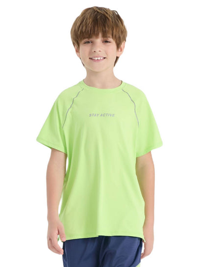 PatPat Lightflow™ Kids Boys Ultra-Light Quick-Dry T-Shirt