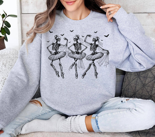 Ballerina Skeletons Sweatshirt