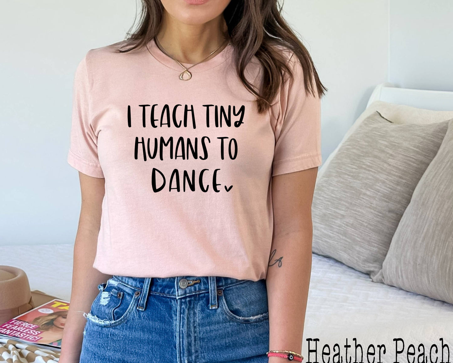Tee Story I Teach Tiny Humans To Dance Shirt