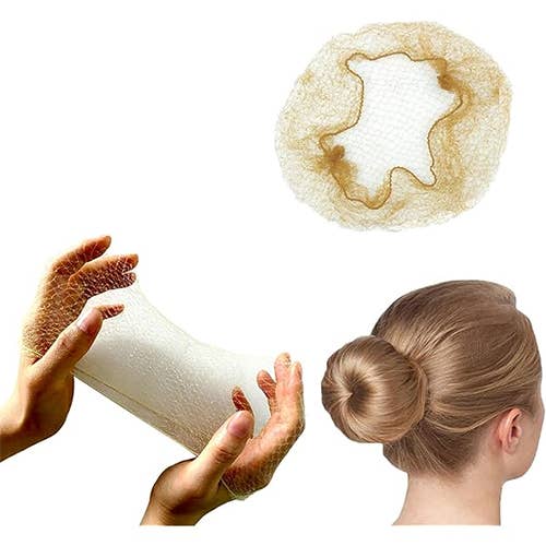 2100 Hairnet (Pack of 3) Dark Brown