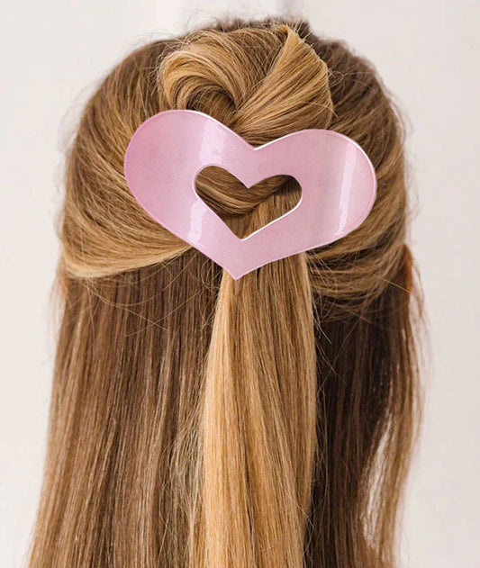 CD-HeartBeat Flat Claw Clip