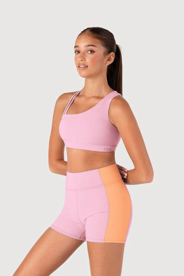 D55750G Girls Arch Contrast Rib Short