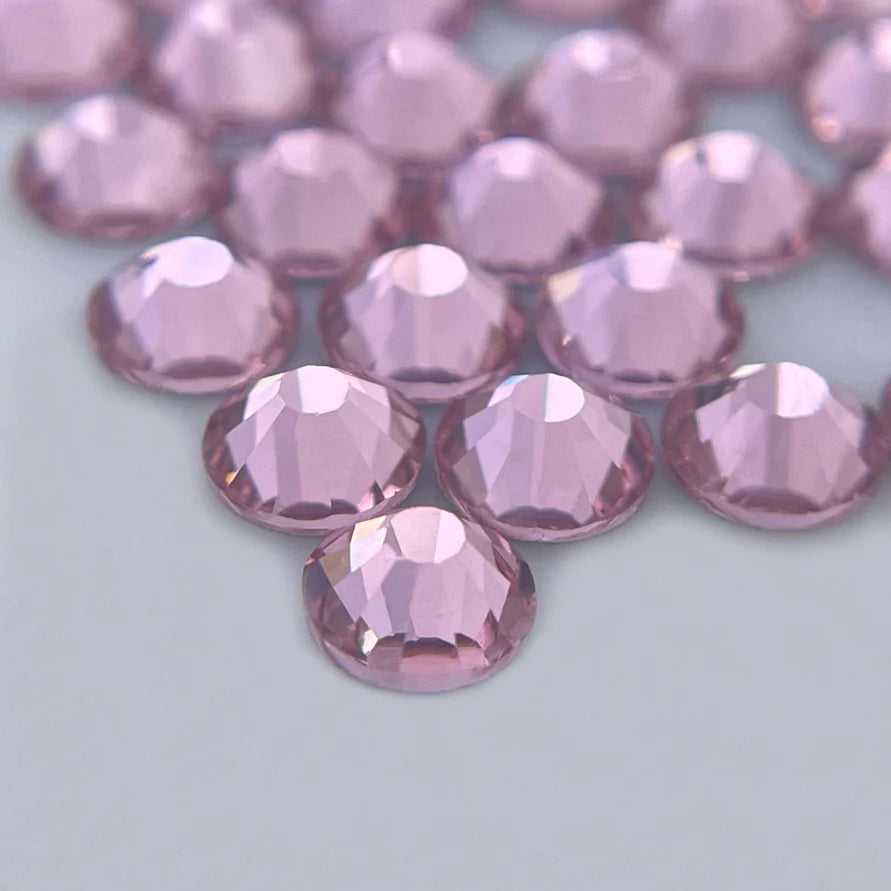 Planet Rhinestone SS20 Lt. Rose Glass Rhinestones