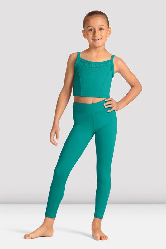 M30012C Girls Mirella Celestia Camisole Printed Crop Top
