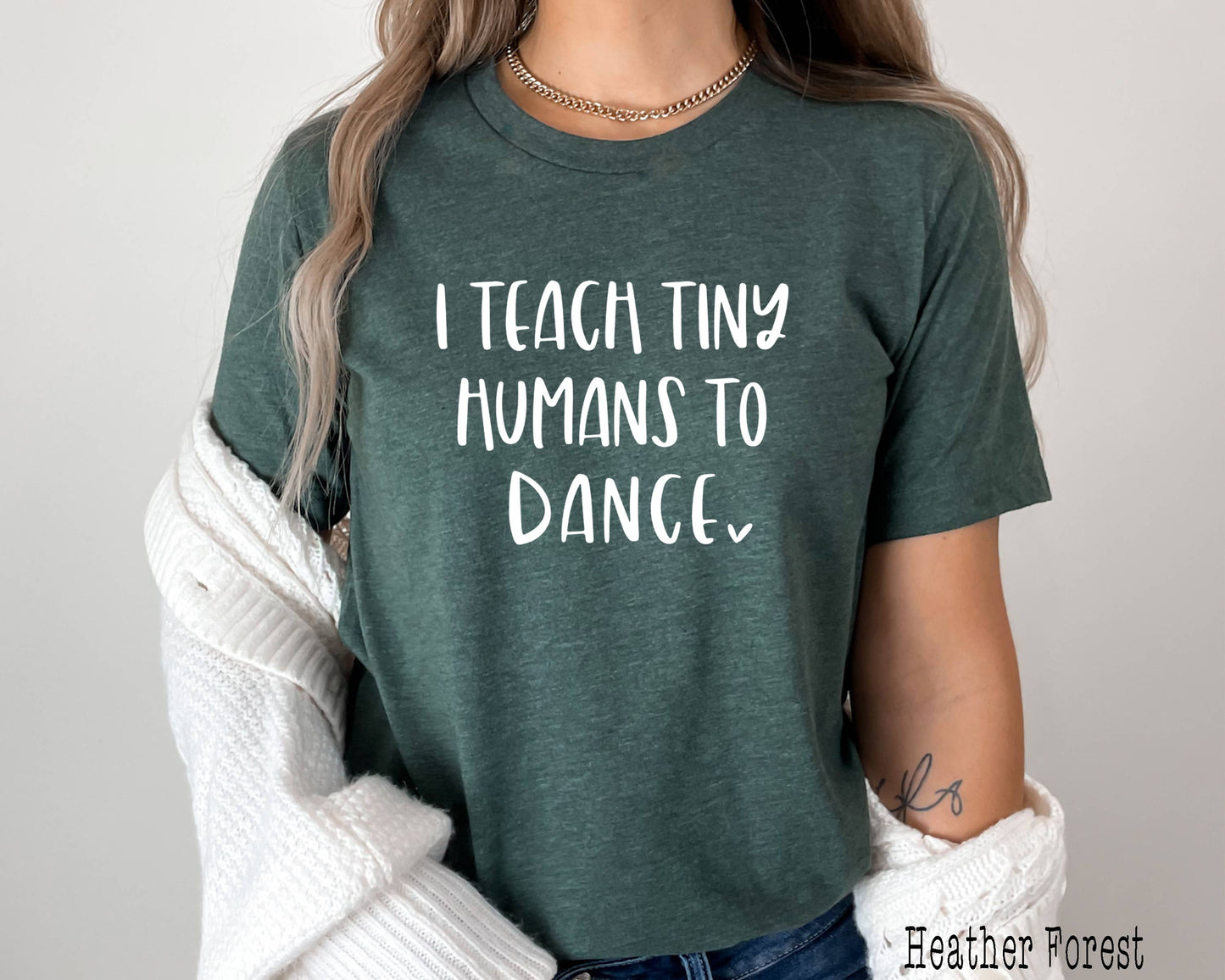 Tee Story I Teach Tiny Humans To Dance Shirt