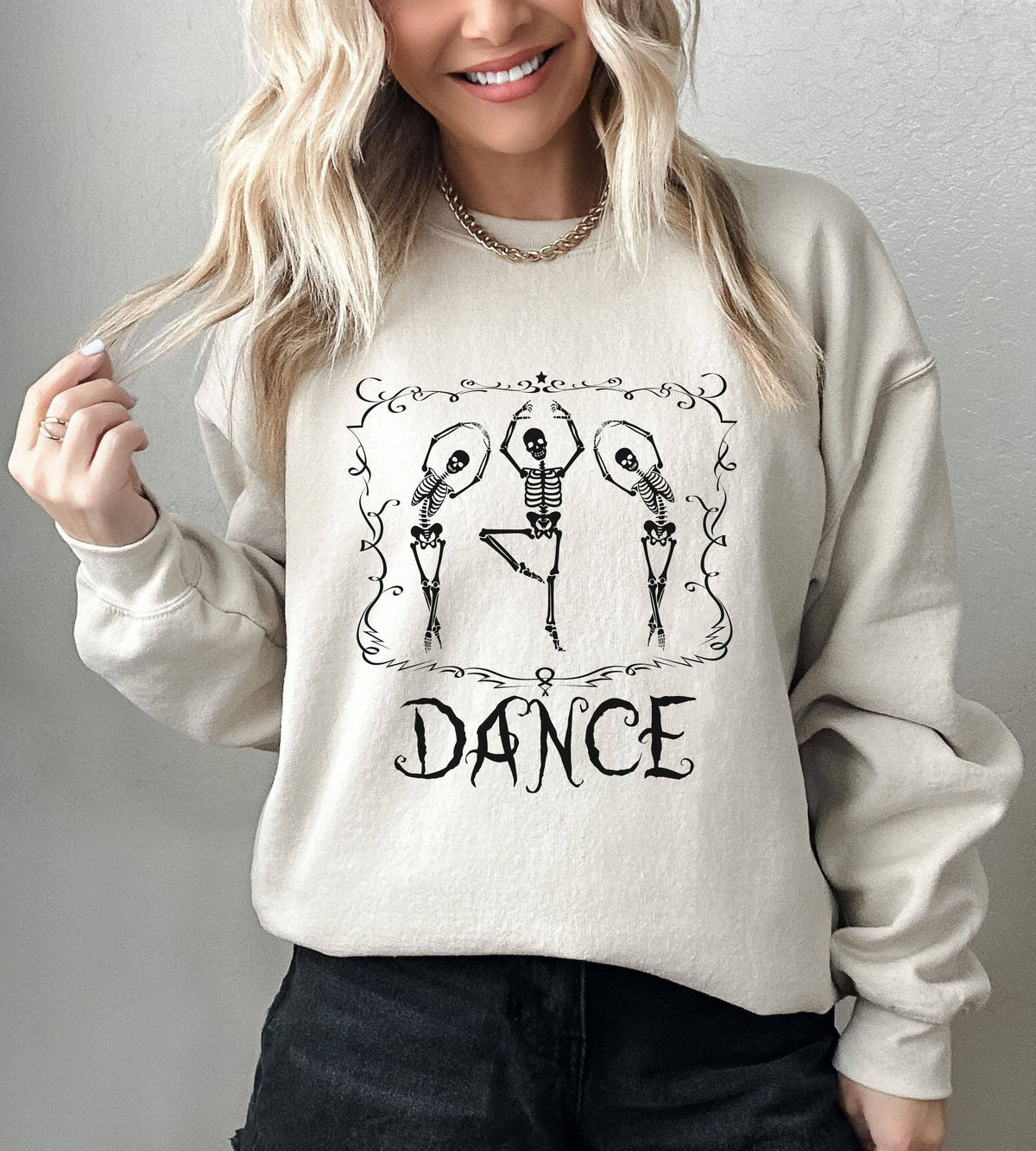 Halloween Skeleton Dance Sweatshirt