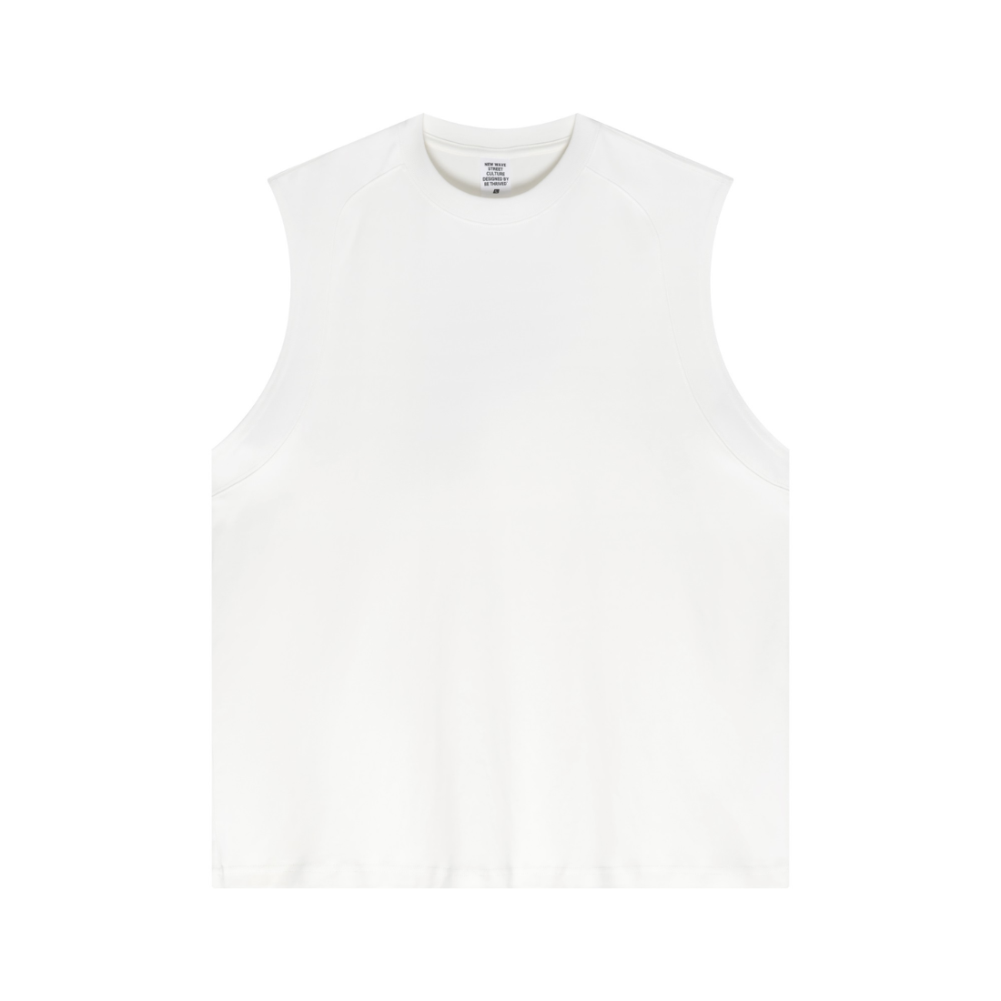 Unisex Summer Lyocell Cooling Paneled Loose Tank Top