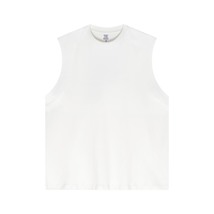 Unisex Summer Lyocell Cooling Paneled Loose Tank Top