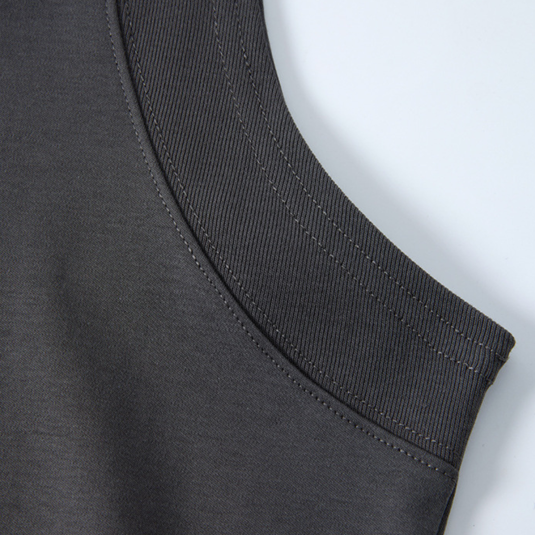 Unisex Summer Lyocell Cooling Paneled Loose Tank Top