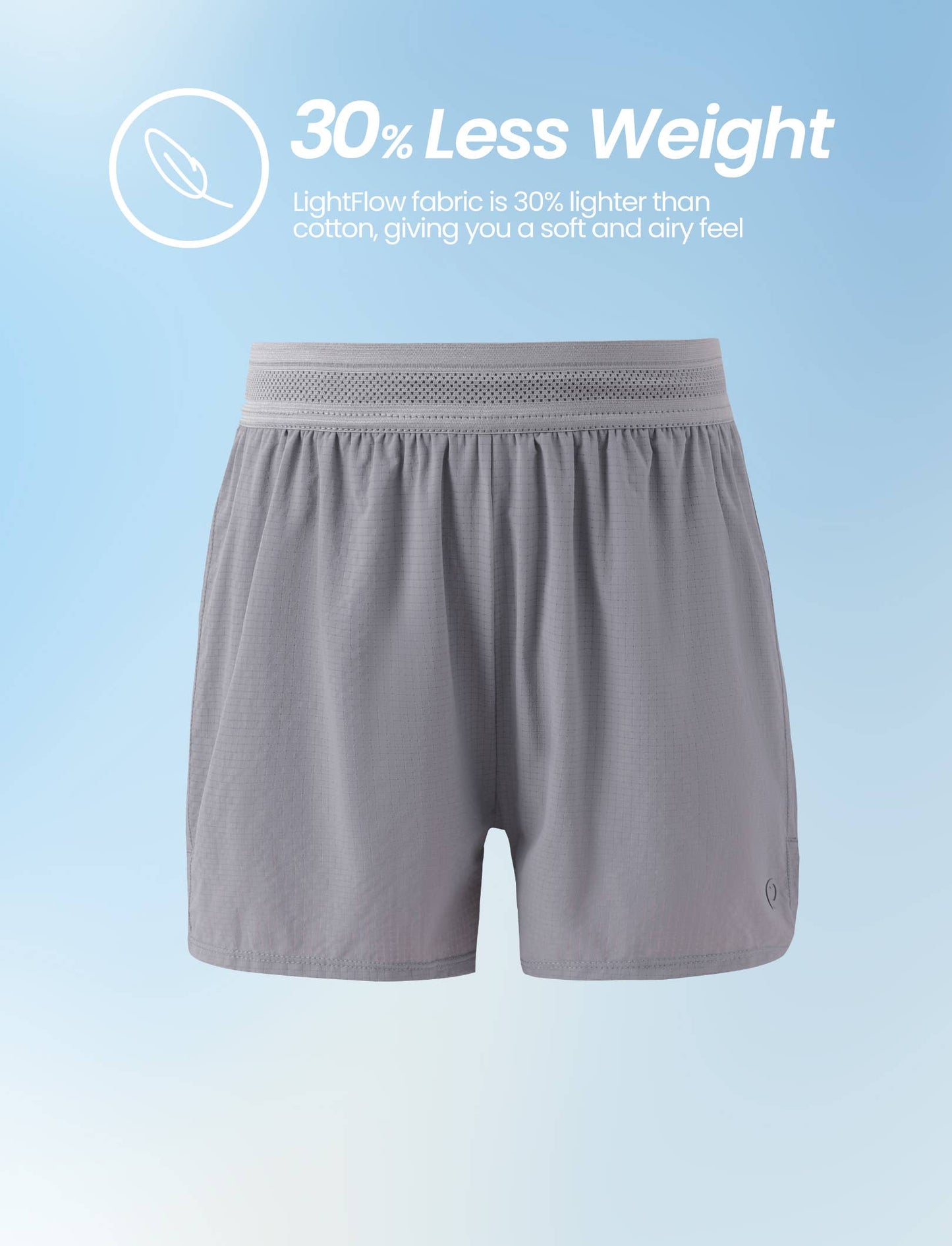 PatPat Lightflow™ Kids Boys Ultra-Light Quick-Dry Athletic Shorts