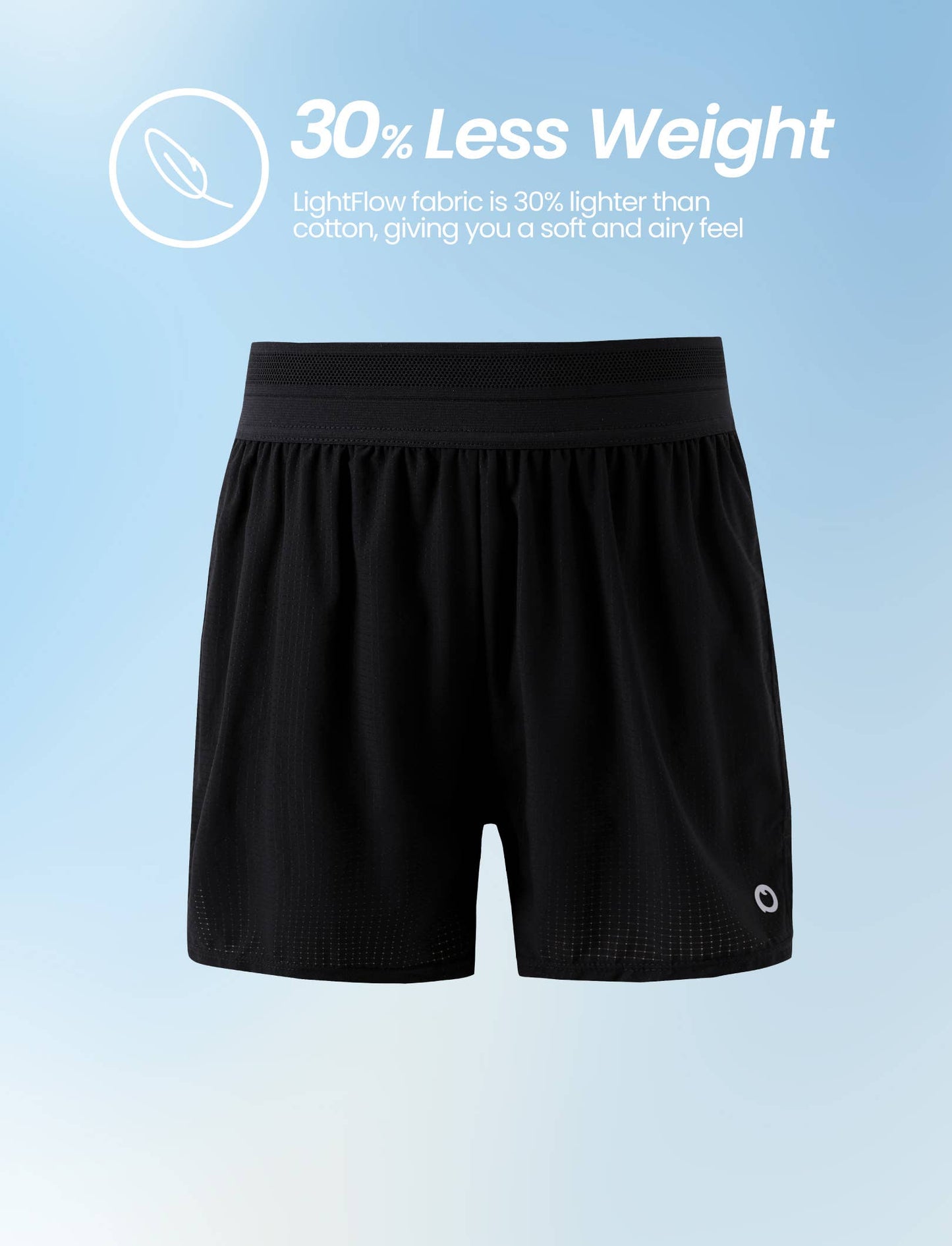 PatPat Lightflow™ Kids Boys Ultra-Light Quick-Dry Athletic Shorts