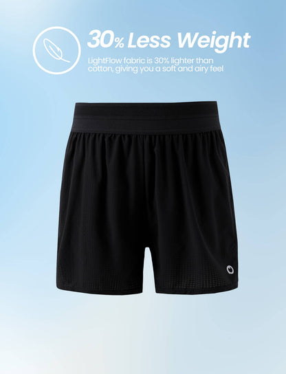 PatPat Lightflow™ Kids Boys Ultra-Light Quick-Dry Athletic Shorts
